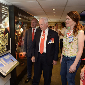 Clara Hughes at Rideau Hall