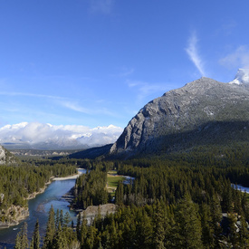 Visite d'État du président de la république française - Banff