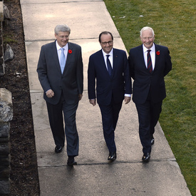 Visite d'État du président de la république française - Banff