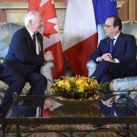 Visite du président de la République française - Ottawa