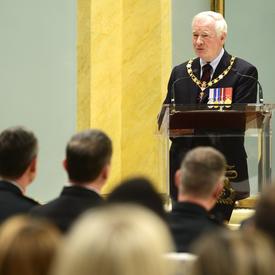 Cérémonie d’investiture de l’Ordre du mérite militaire