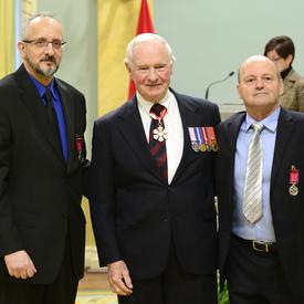 Presentation of Decorations for Bravery