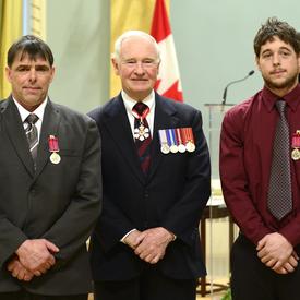 Presentation of Decorations for Bravery