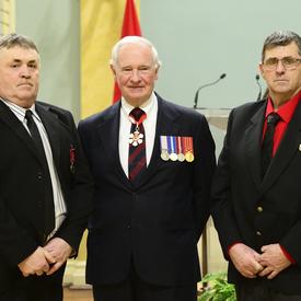 Presentation of Decorations for Bravery