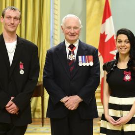 Presentation of Decorations for Bravery