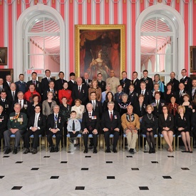 Cérémonie inaugurale de remise de la Médaille du jubilé de diamant