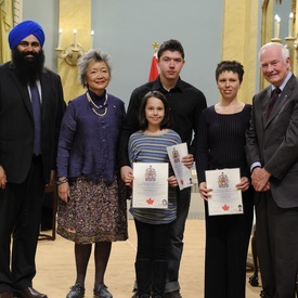 Round-table Discussion and Canadian Citizenship Ceremony