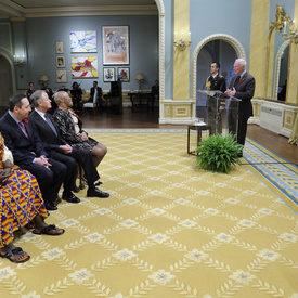 Présentation de lettres de créance