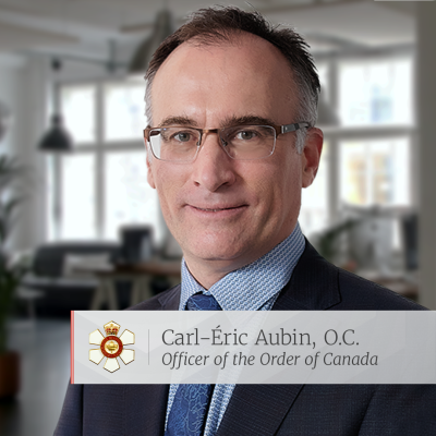 Carl-Èric Aubin - Officer of the Order of Canada