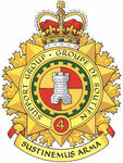 Insigne du Groupe de soutien de la 4e Division du Canada