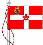 Flag of The Priory of Canada of the Most Venerable Order of the Hospital of St. John of Jerusalem