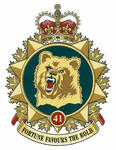 Badge of 41 Canadian Brigade Group