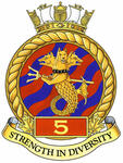 Badge of the Fifth Maritime Operations Group