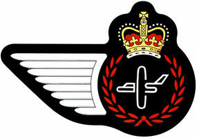 Insigne d'un Technicien en structures d’aéronefs de l’Aviation royale canadienne