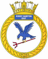 Insigne du NCSM Robert Hampton Gray