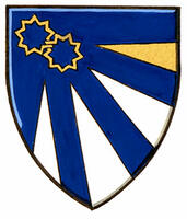 Armoiries brisées de Sama Bianca Homa Anvari, enfant de Mehran Anvari