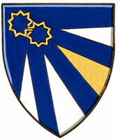 Armoiries brisées de Bijan Jalal Anvari, enfant de Mehran Anvari