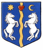 Armoiries brisées de Margit Margaret Orbán-Imreh, enfant de László István Orbán-Imreh