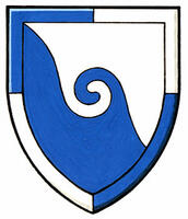 Armoiries brisées de Sarah Elizabeth Neville, enfant d’Anita Ruth Neville