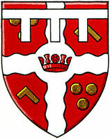 Differenced Arms for Ernest Edward Churley, great-nephew of Gerald Herbert Churley