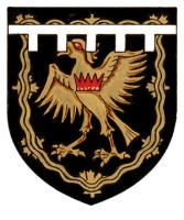 Armoiries brisées de William David Stephens, petit-fils de Wesley David Black