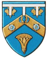 Armoiries brisées de Giles Alistair Randolph Gherson, fils d'Adolph Randolph Albert Gherson