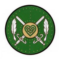 Differenced Arms for Caroline Wallace, daughter of Howard Carew Wallace