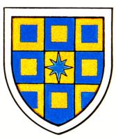 Armoiries brisées de Christopher Lawrence Palmer, fils de Glenda Jeanette King-Palmer