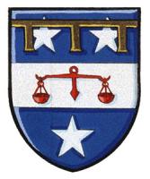 Armoiries brisées de Colin Gillies Lazier, fils de Colin Simpson Lazier