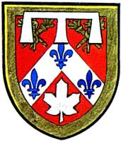 Armoiries brisées de Louis David Weider, fils de Benjamin David Weider