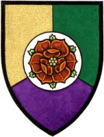 Armoiries brisées d'Alison Marie Molloy, enfant de William Thomas Molloy