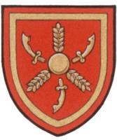 Armoiries brisées de Stephen Michael Grasset, fils d'Anthony Vincent Grasset
