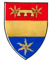 Armoiries brisées de Nicholas Robert Alexander Reichle, fille de Colin Wilbert Reichle