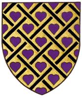 Armoiries brisées de Clara Doucet, enfant de Martyne Marie Gisèle Huot
