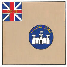 Flag of the 27th Regiment of Foot (Inniskilling)