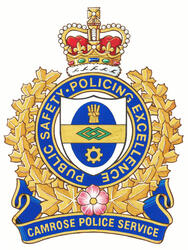 Badge of the Camrose Police Service