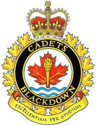 Insigne du Centre d’entraînement des cadets Blackdown