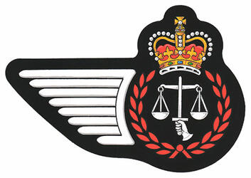 Badge of the Canadian Armed Forces Legal Branch
