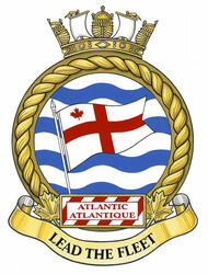 Insigne de la Flotte canadienne de l’Atlantique Insigne de la Flotte canadienne de l’Atlantique