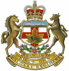 Insigne de The King's Own Calgary Regiment (RCAC) Insigne de The King's Own Calgary Regiment (RCAC)