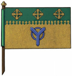 Flag of the Saint Patrick's Basilica Flag of the Saint Patrick's Basilica