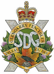 Insigne des Stormont, Dundas and Glengarry Highlanders