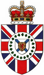 Badge for the Office of the Lieutenant-Governor of Nova Scotia