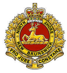 Badge of The North Shore (New Brunswick) Regiment