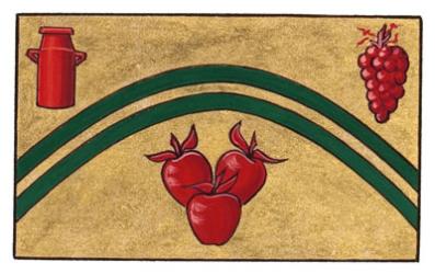 Drapeau de la Municipalité de Frelighsburg