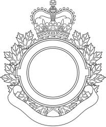 Encadrement d'insigne pour les dépôts des Forces armées canadiennes