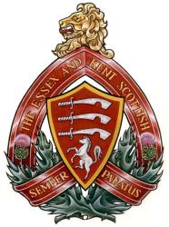 Insigne de The Essex and Kent Scottish