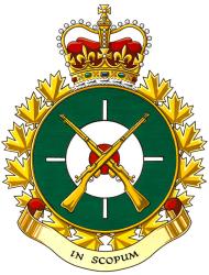 Insigne du Centre d’entraînement élémentaire du polygone de Connaught