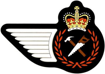 Insigne d'un Technicien de construction de l’Aviation royale canadienne