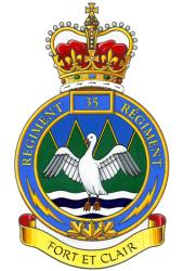 Insigne du 35e Régiment des transmissions